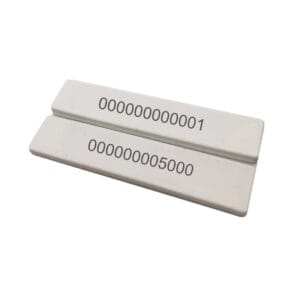 Etiqueta RFID de silicone para roupa para têxteis reutilizáveis