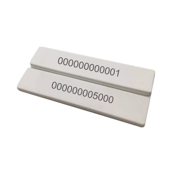Etiqueta RFID de silicone para roupa para têxteis reutilizáveis