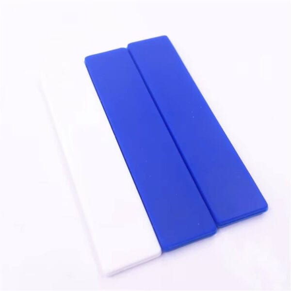 Etiqueta de silicone durável para roupa de hospital