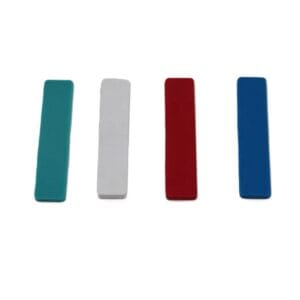 Etiqueta de silicone flexível para a lavandaria para a localização de toalhas