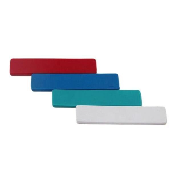 Etiqueta de silicone flexível para a lavandaria para a localização de toalhas