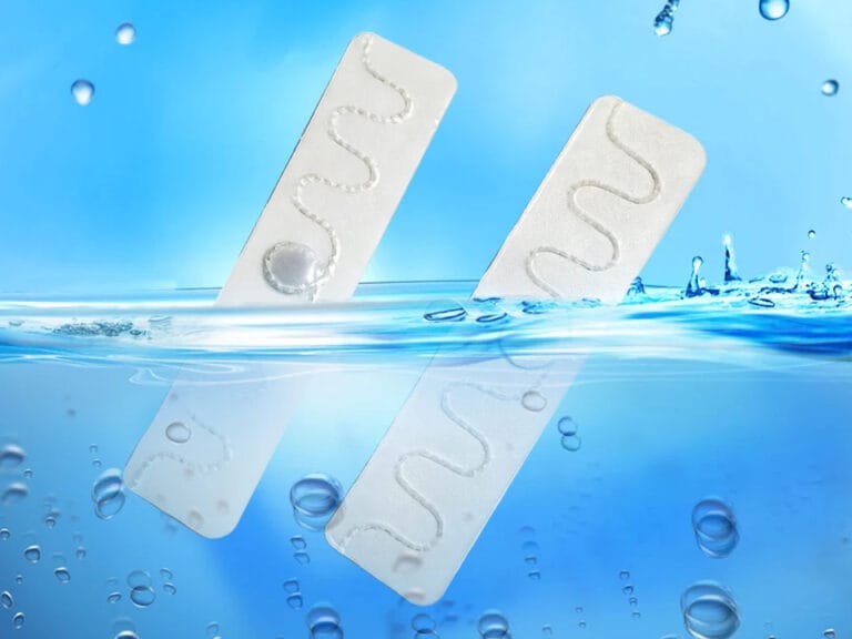 Etiqueta RFID para roupa suja
