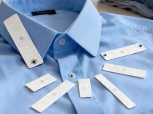 Etiqueta RFID para lavandaria de têxteis