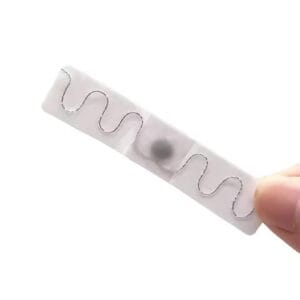 Etiqueta de silicone UHF para lavandaria para rastreio de têxteis