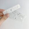 Etiqueta RFID HF UHF lavável para lavandaria comercial